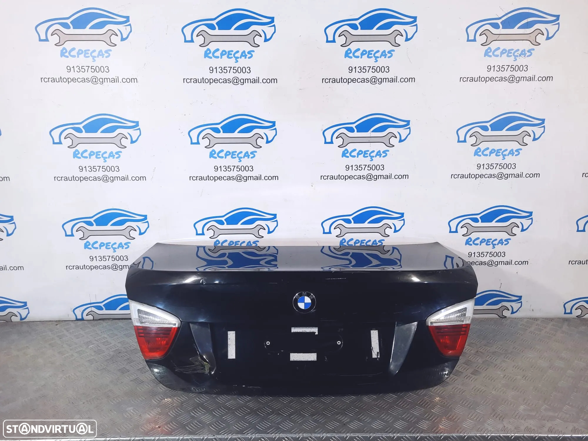PORTA TAMPA MALA BMW SERIE 3 E90 41627151491 7151491 FECHO PUXADOR LUZ 3º STOP - 9