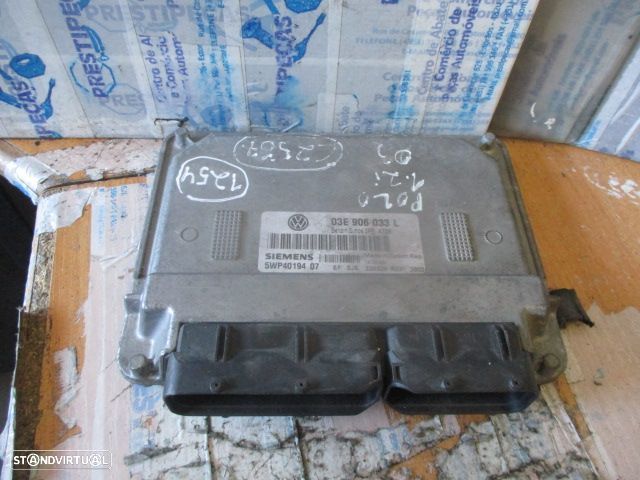 Centralina 03E906033L  5WP4019407 VW POLO 2003 1.2I SIEMENS VW POLO 4 9N 2004 1.2I 65CV 5P AZUL SIEMENS VW POLO 9N FASE 1 2004 1.2I 65CV 3P CINZENTO ESCURO - 4