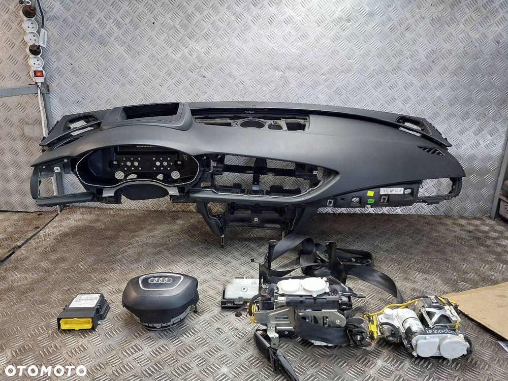 ZESTAW AIRBAG KOKPIT POD HEAD UP PODUSZKI PASY AUDI A7 4G EU EUROPA - 1