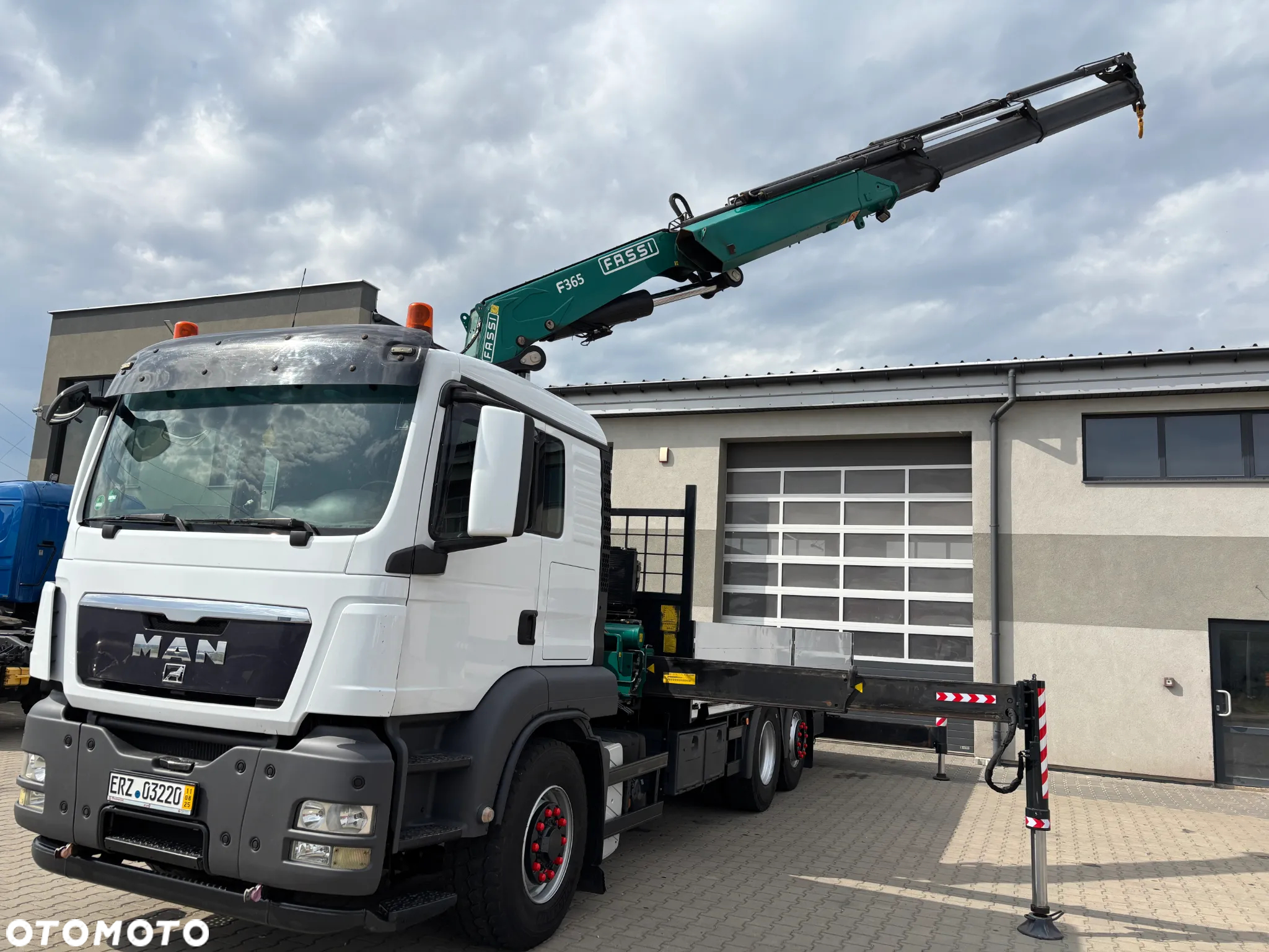 MAN TGS 26.440 6x2/4 HYDRODRIVE FASSI F365A (6x4)  napęd pomocniczy, oś tylna skrętna i podnoszona, 440 KM, HDS FASSI  F365 A.2.25 do kontenerów, budowlany, do energetyki , terenowy, z Niemiec - 15