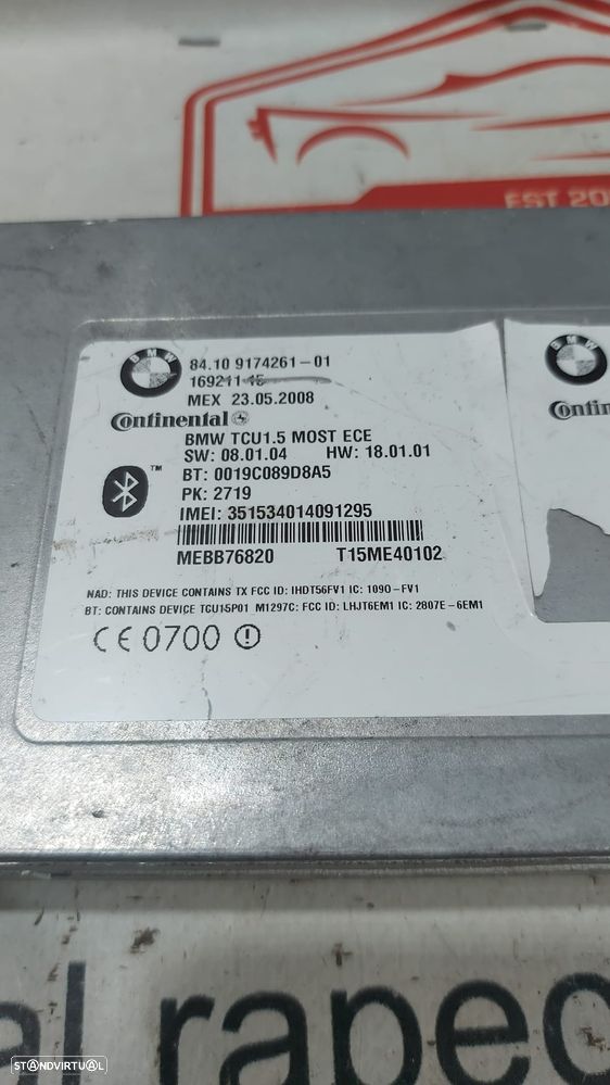 Módulo Bluetooth para Vidros BMW 8410917426101 Original - 4