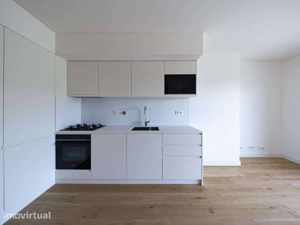 Apartamento T2 Novo no Seixal Baía com Terraço e Estacionamento - Grande imagem: 2/37