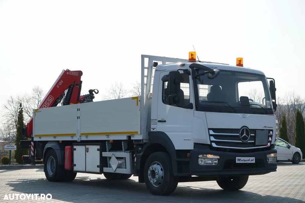 Mercedes-Benz ATEGO / 16 30 / E6 / CUTIE DE VITEZE + HDS FASSI F 155 / ADR / RADIO CONTROL - 13
