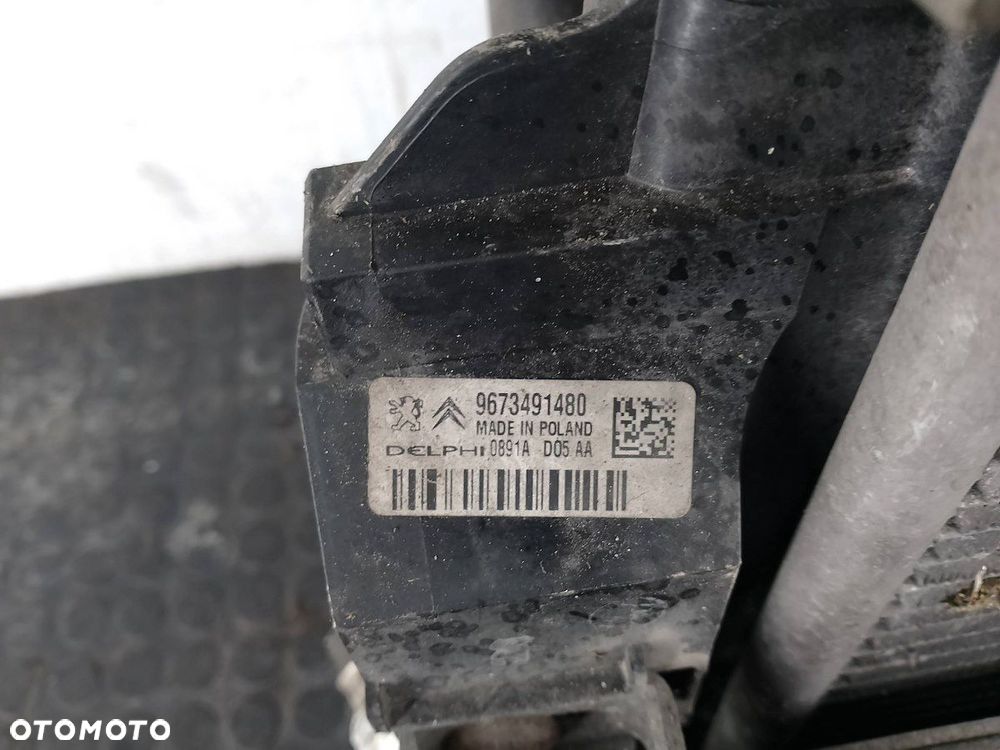 PAS PRZÓD, CHŁODNICE, WENTYLATOR DS 4 I 9673491480 9686724980 9673947280 - 4