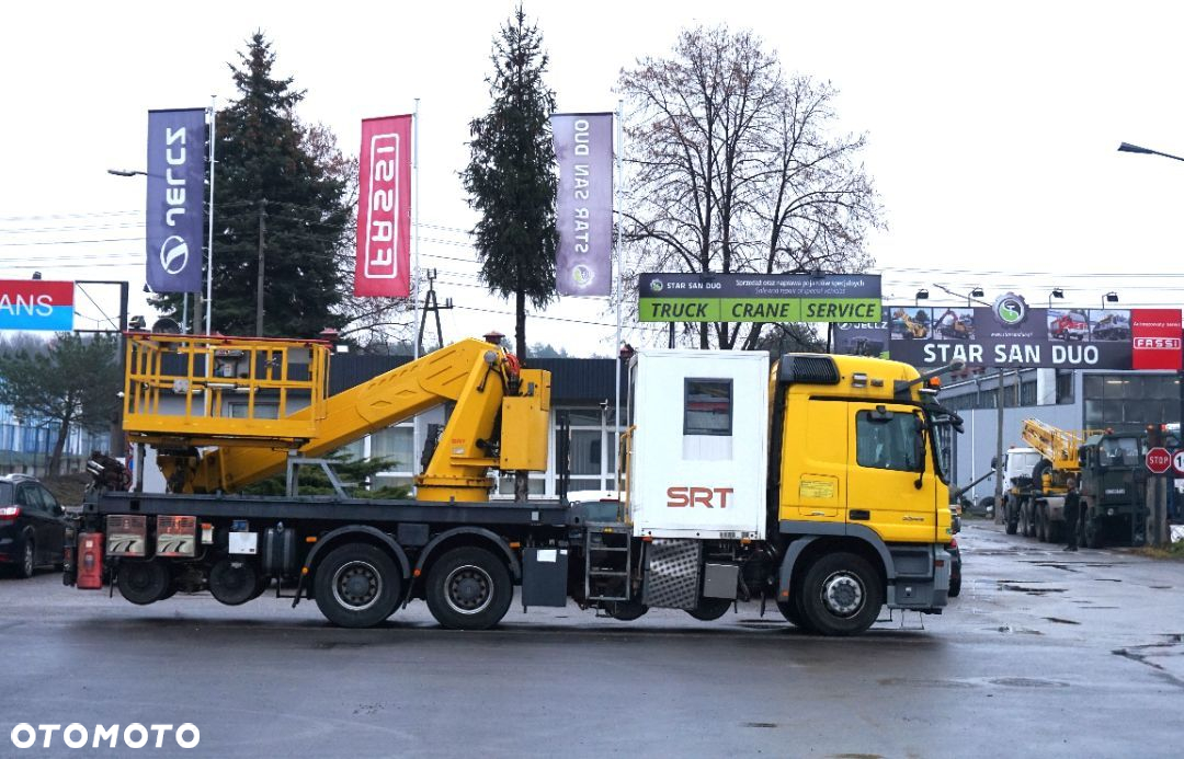 Mercedes-Benz 3344 SRT KOLEJOWY PODEST KOSZ DWUDROGOWY DWUDROŻNY Tramwaje Kolej ZWEIWEG - 8
