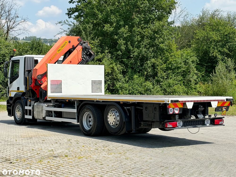Iveco STRALIS 460 * SKRZYNIA 6,65 m + PALFINGER PK 44502 D + PILOT*STAN BDB - 6