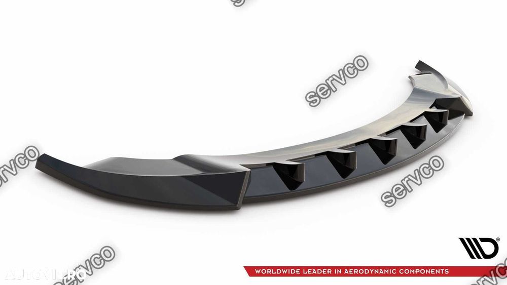 Prelungire splitter bara fata Tesla Model Y 2020- v1 - Maxton Design - 6