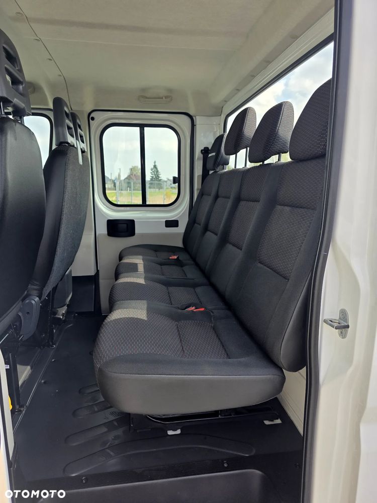 Peugeot BOXER 2,0 HDI 163 KONNA DOKA BRYGADÓWKA 7 OSOBOWA 3M SKRZYNIA KLIMA WEBASTO 138T/KM PRZEBIEGU GWARANCJA 16 CALOWE KOŁA - 21