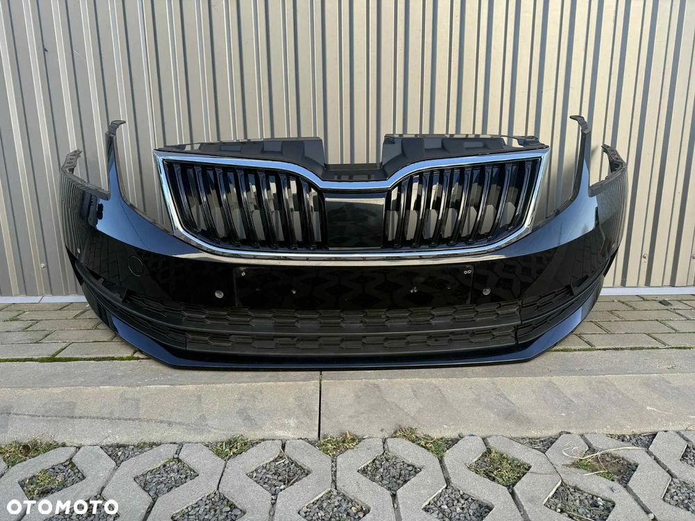 Skoda Octavia III Lift Zderzak Przód Przedni Kompletny 4xPDC Radar LF9R 17-20 - 1
