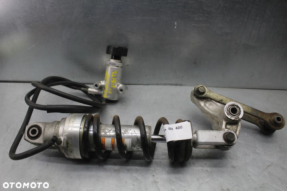 Suzuki burgman AN 400 99-02 Gaźnik K1 K2 Amortyzator tył tylny - 1