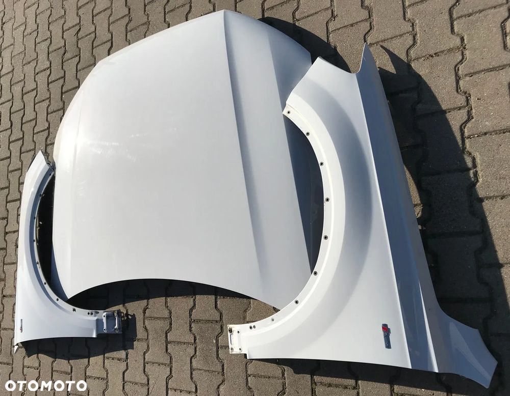 Audi Q7 4M maska pokrywa silnika błotnik lewy i prawy L0K1 - 3