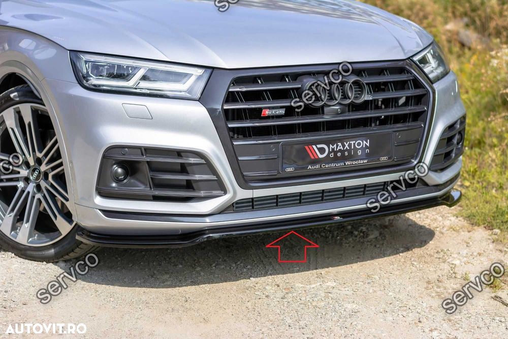 Pachet Body kit Audi Q5 SQ5 S-Line Mk2 2017-2020 v1 - Maxton Design - 2