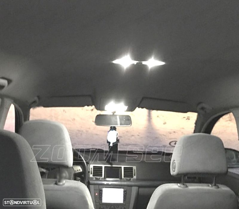 KIT COMPLETO 7 LAMPADAS LED INTERIOR PARA SEAT IBIZA 3 MK III 6 K 00-02 - 3