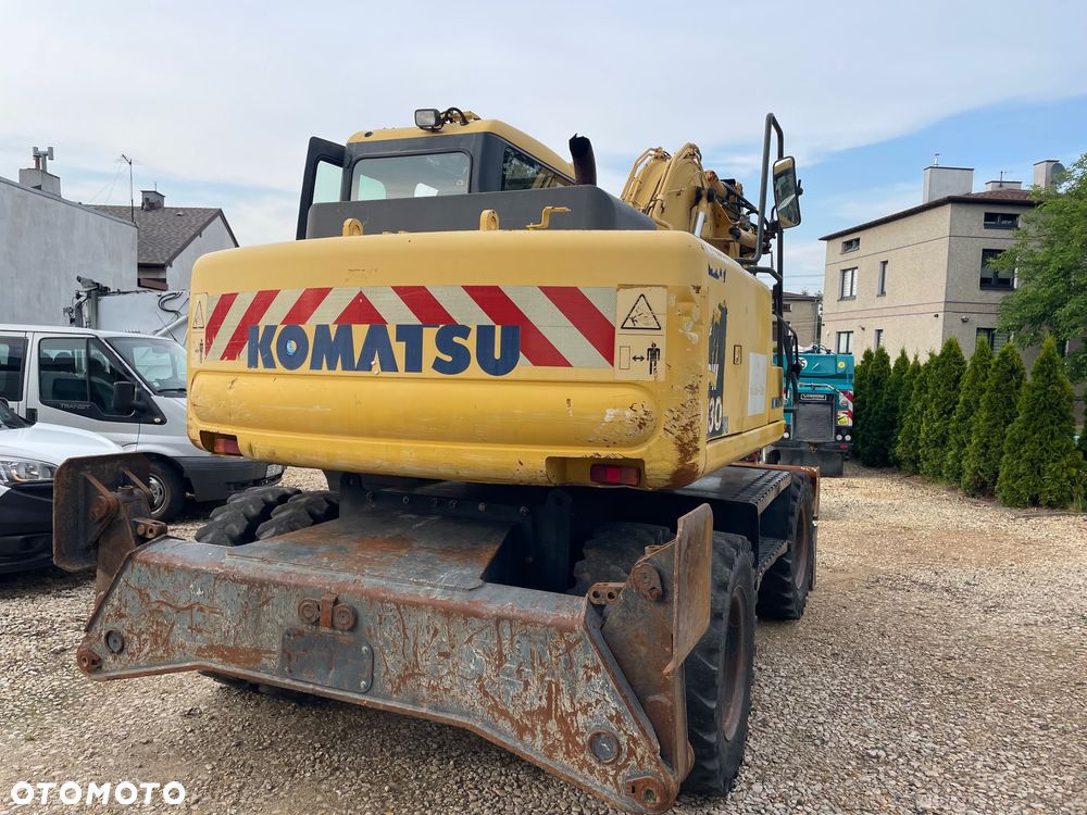 Komatsu Pw 130-7K koparka Kołowa obrotowa CAT JCB CASE LIEBHERR - 10