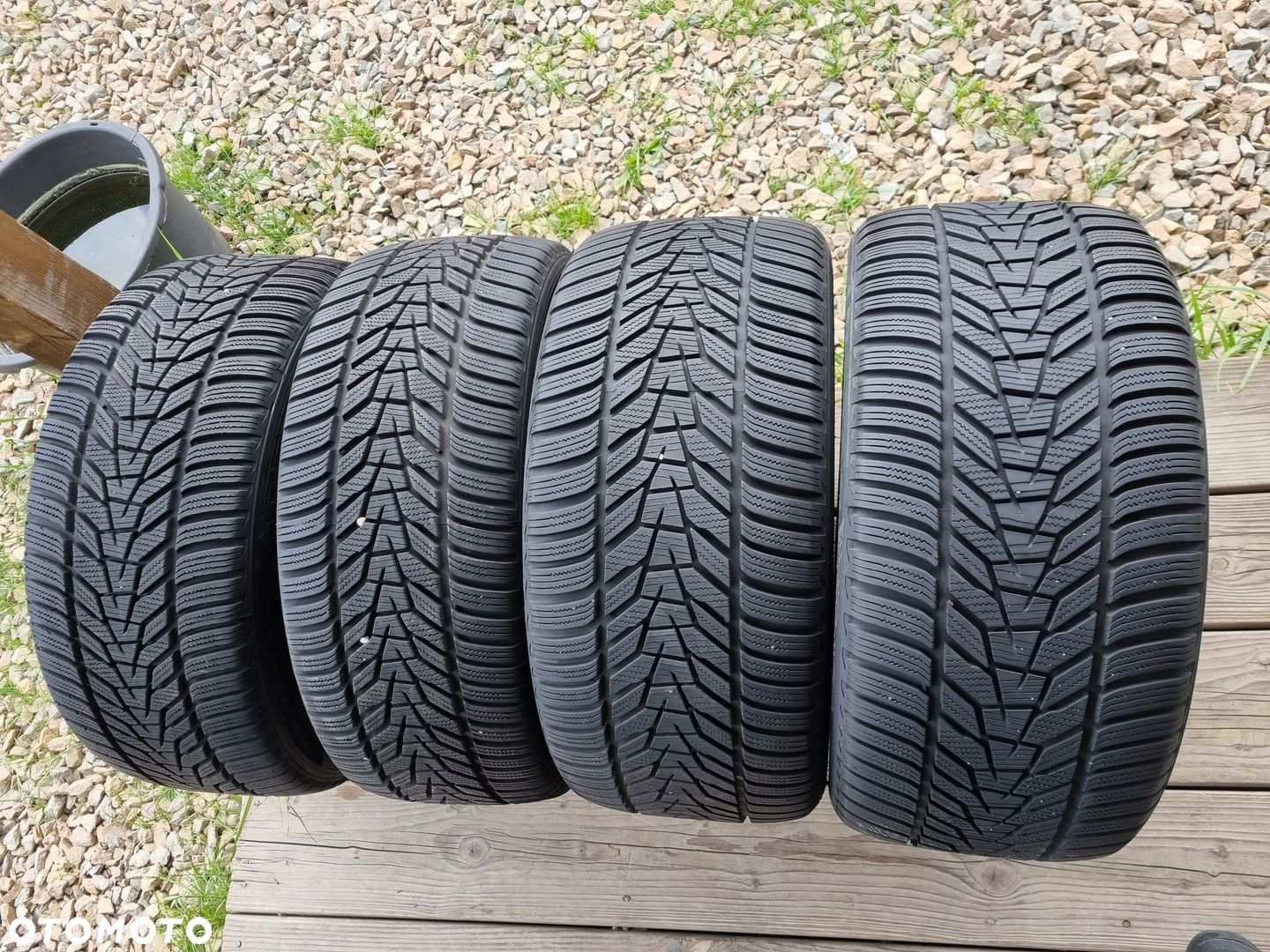 OPONY HANKOOK WINTER ICEPT EVO3 przod 245/45,tyl 275/40R18 2024r.8mm super - 1
