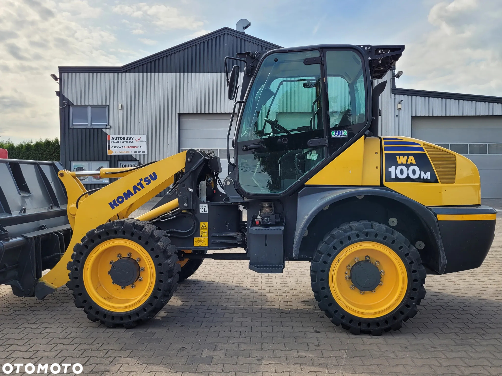 Komatsu WA 100M / SPROWADZONA Z FRANCJI/ 6 300 MTH / 2015 ROK / 90 KM - 4