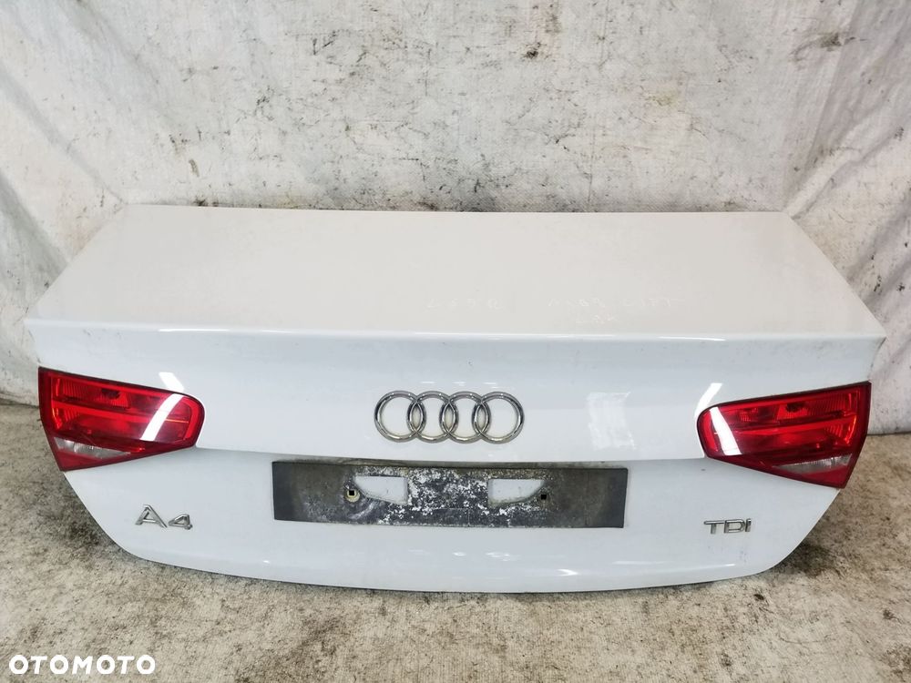 klapa bagażnika tył audi a4 b8 lift sedan kod ls9r - 1