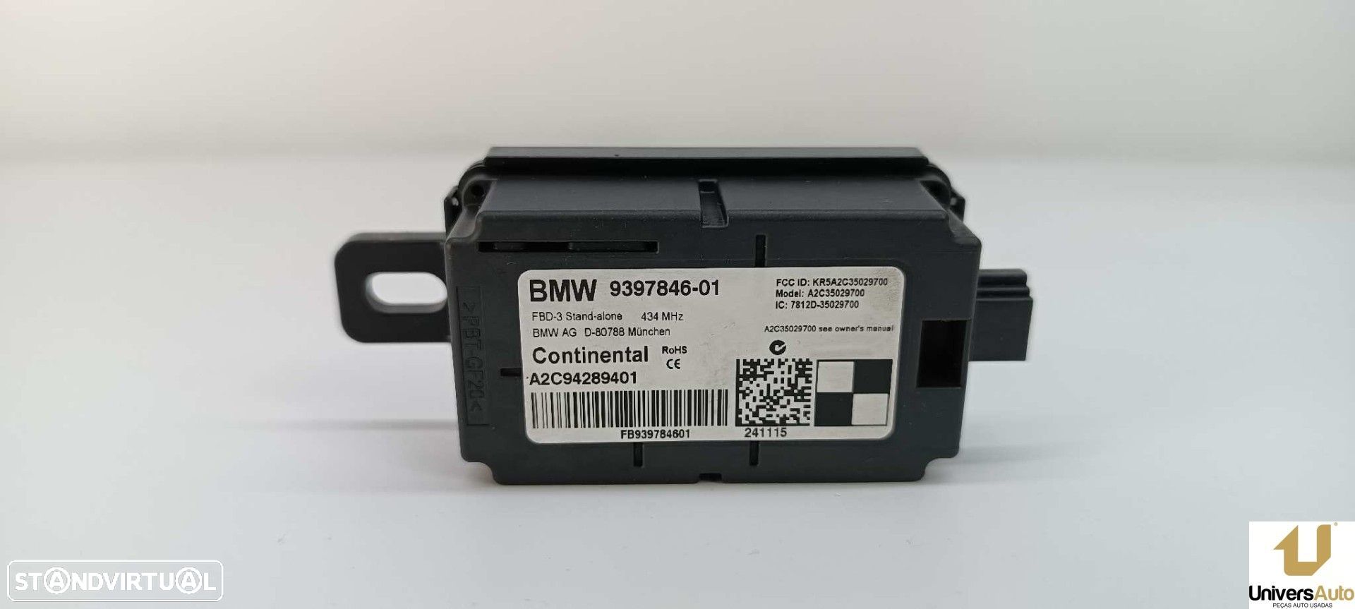 AMPLIFICADOR DE ANTENA BMW I3 (I01) I3 REX - 1