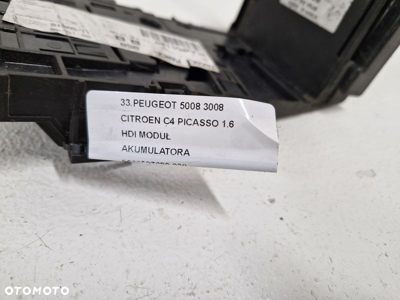 PEUGEOT 5008 3008 CITROEN C4 PICASSO 1.6 HDI MODUŁ AKUMULATORA 9666527680 - 12