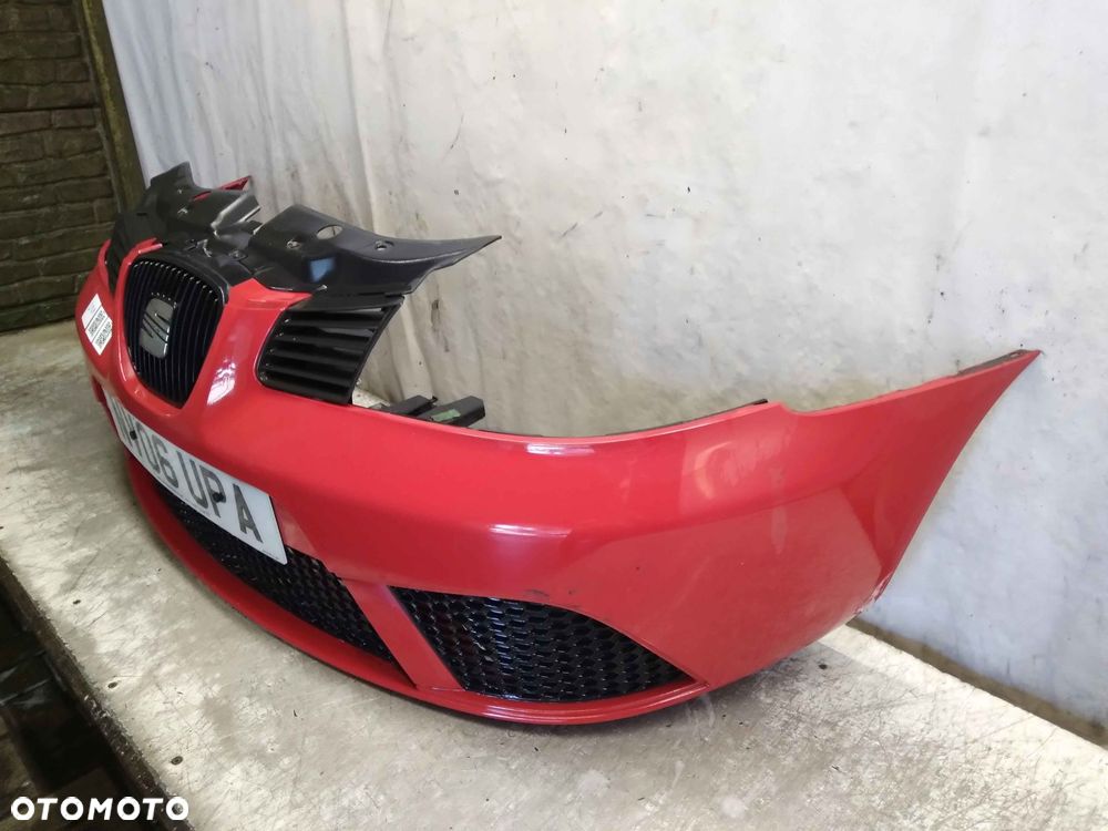 ^ ZDERZAK PRZÓD PRZEDNI SEAT IBIZA 3 III LIFT FL LS3H CZERWONY - 4