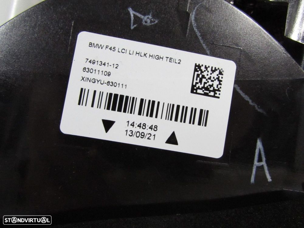 Farolim da mala LED Esquerdo Seminovo/ Original BMW 2 Active Tourer (F45) 632174... - 3