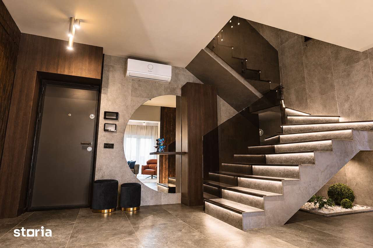 Penthouse Exclusivist 185,3mp | 2 Nivele | Sauna | Jacuzzi | Semineu - Imagine principală: 3/20