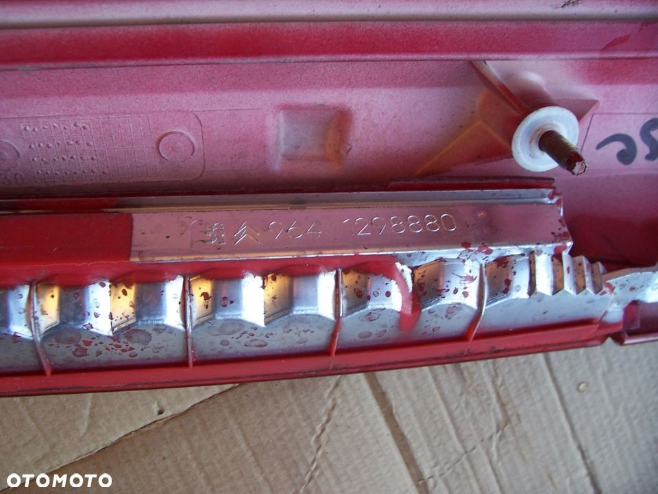 peugeot 307 cc kabrio swiatlo stop listwa klapy 964129880 EU. - 3