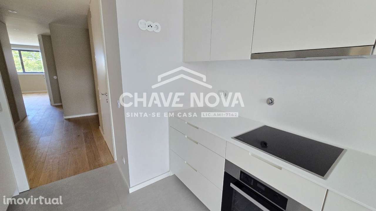 Apartamento T3, novo, condomínio fechado com piscina - Grande imagem: 5/20