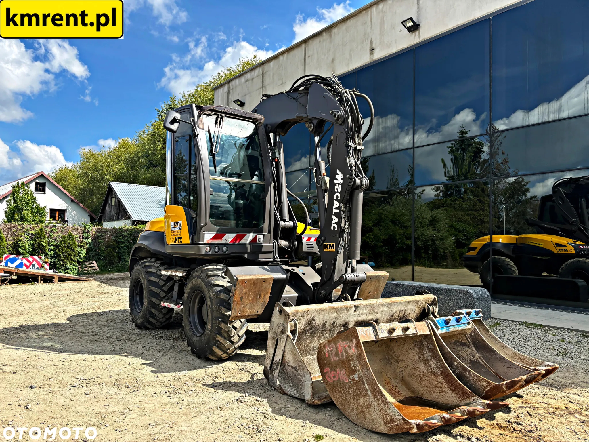 Mecalac 12 MTX KOPARKO-ŁADOWARKA 2016R. | MECALAC MSX MXT 714 - 8