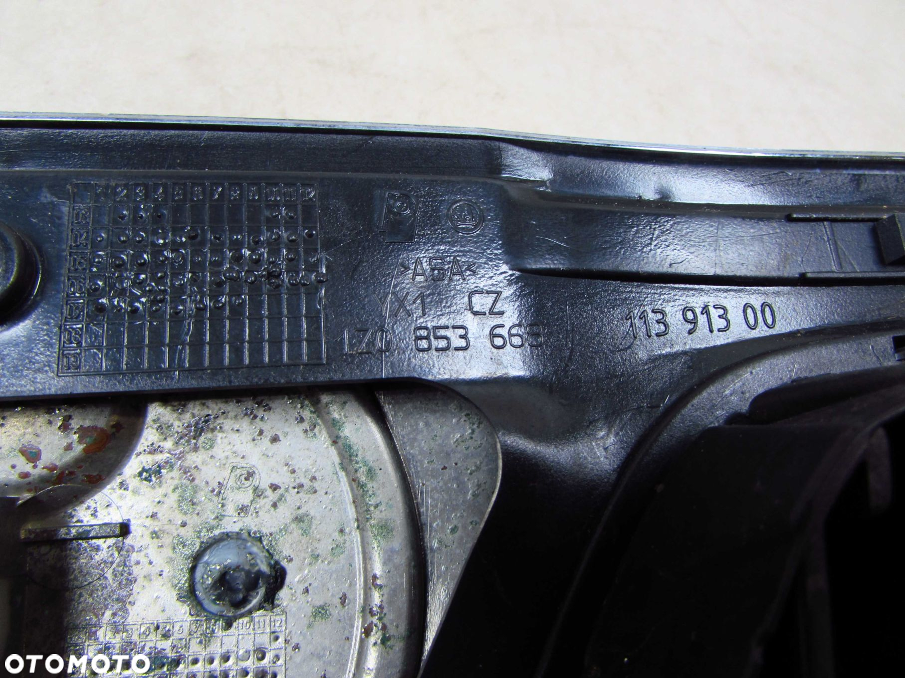 SKODA OCTAVIA II 04-08 ATRAPA CHLODNICY GRILL1Z0853668 - 15
