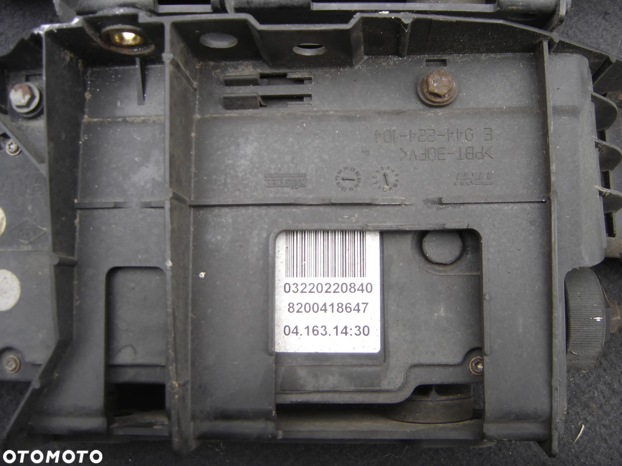 Renault Scenic 2 mechanizm elektryczny hamulca postojowego - 4