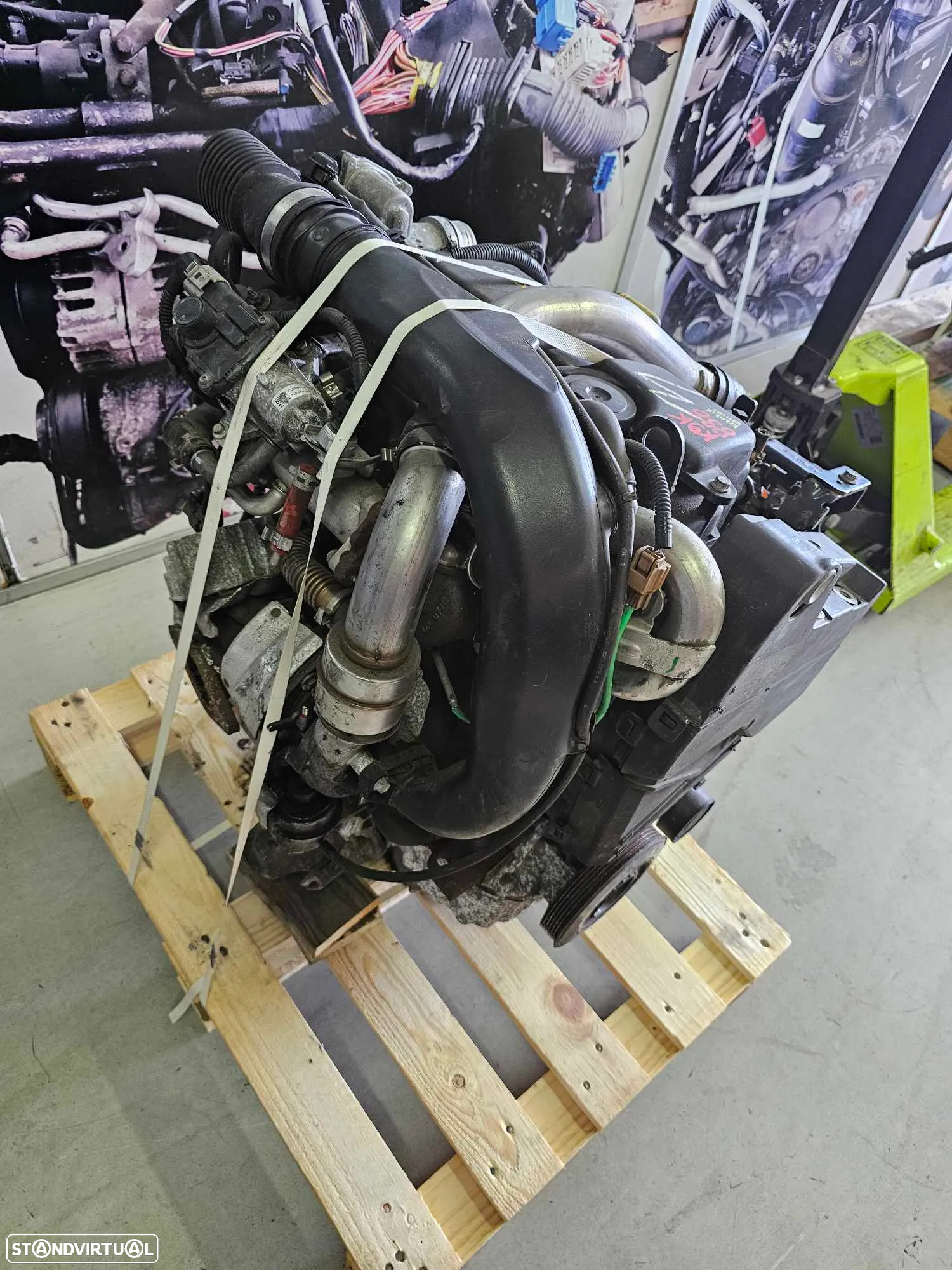 Motor Renault Megane III 1.5 DCI, de 110cv, ref K9K 836 - 3