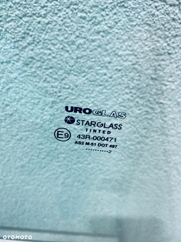 Szyba boczna prawa PEUGEOT 306 CABRIO 1997- - 2