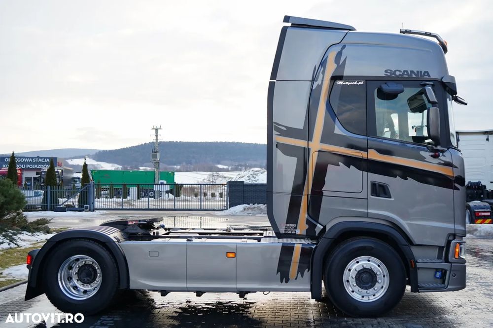 Scania S 500 / RETARDER / I-PARK COOL / JANTE DIN ALIAJ / PIELE / ANVELOPE 100% - 9