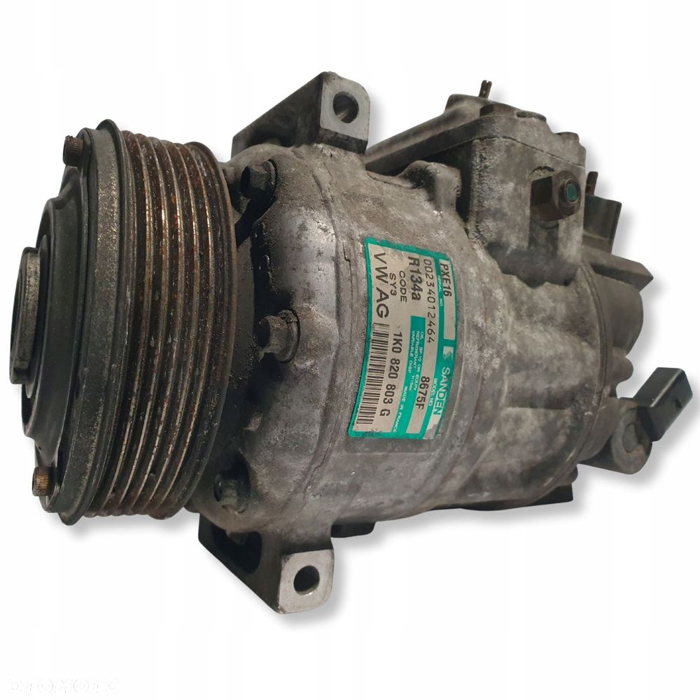 SPRĘŻARKA KLIMATYZACJI VW Golf V Passat B6 1.9 TDI 1K0820803G - 1