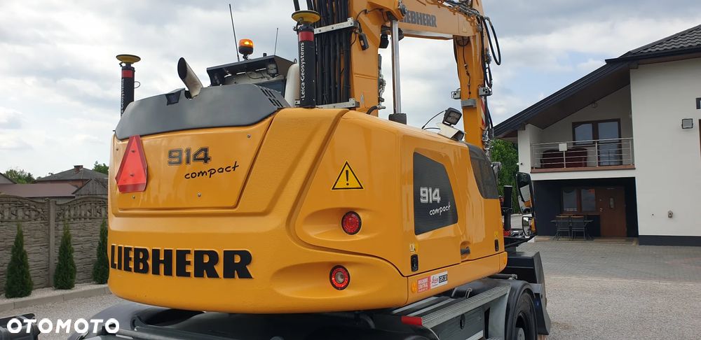 Liebherr 914 COMPACT/ rototilt /szczypce/ GPS 3D Leica/ sprowadzony - 28