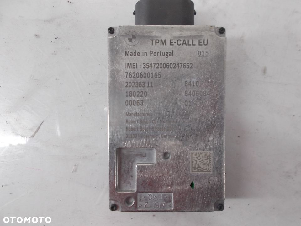 Sterownik alarmu błotnik BMW K1600 Bagger audio moduł - 12