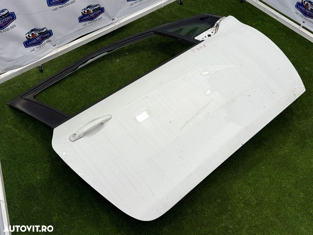 USA PORTIERA DREAPTA PEUGEOT 208 2015 1.0 BENZINA COD OEM 9805822480 / HATCHBACK 3 USI 2012-2019 - 5