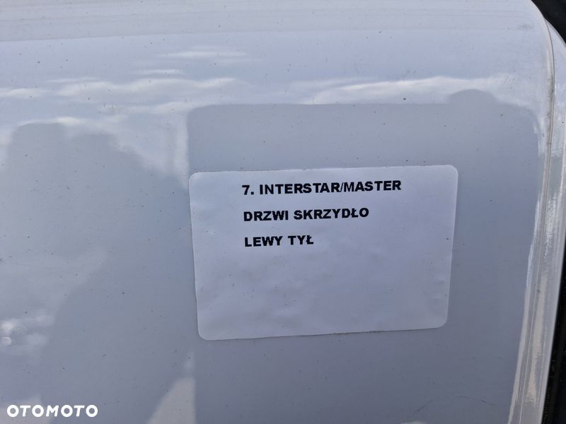 NISSAN INTERSTAR MASTER III LIFT DRZWI SKRZYDŁO LEWY TYŁ - 5