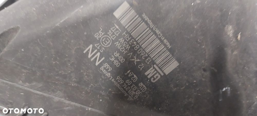 .  PRZOD PRZEDNIA LAMPA PRAWA OPEL ZAFIRA B - 6