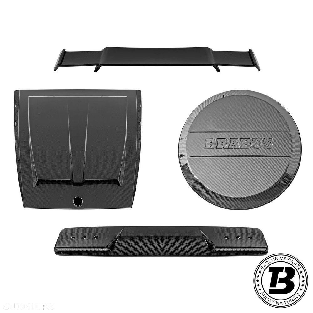 Pachet Exterior compatibil cu Mercedes G Class W464 Carbon Design - 1