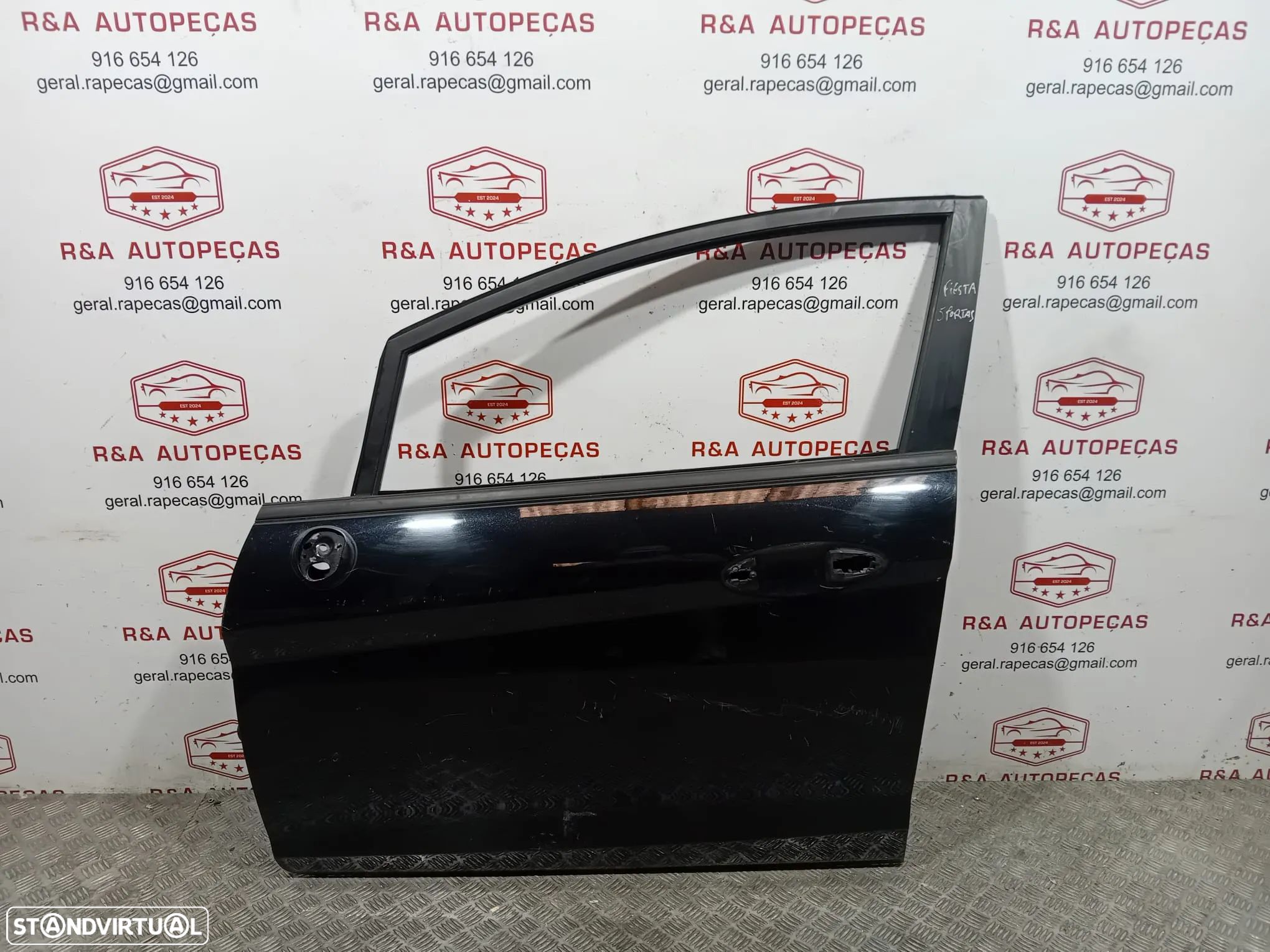 Porta Frente Esquerda Ford Fiesta MK6 VI Original - 1