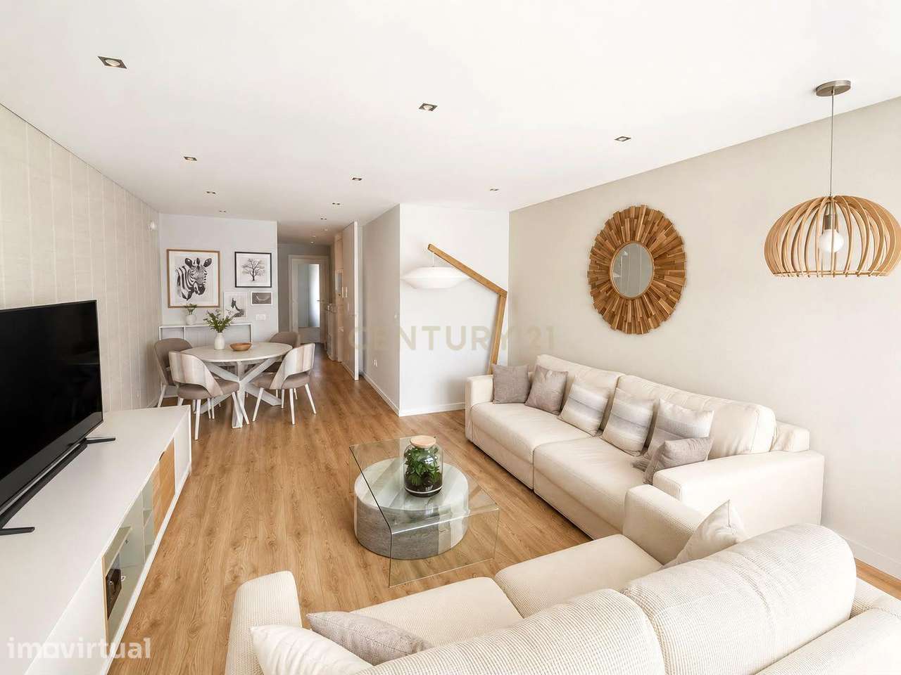 Apartamento T3 moderno e luminoso a 15 minutos da praia | Parede (Casc - Grande imagem: 2/21