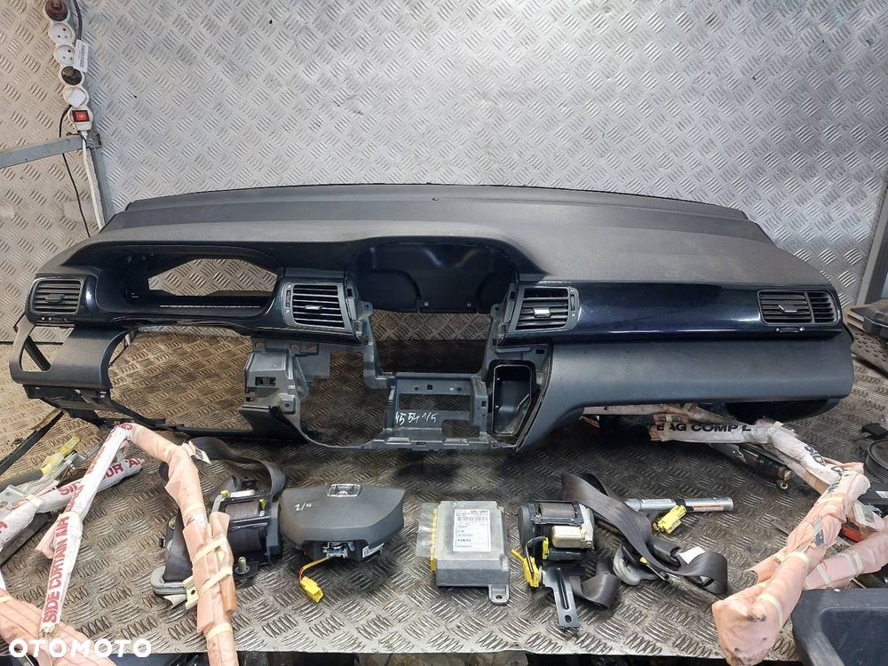 ZESTAW POSTRZAŁOWY KOKPIT DESKA PODUSZKI PASY KURTYNY HONDA FR-V I - 1