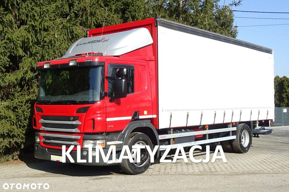 Scania P250 Euro 6 sypialna firanka wys.2.60 winda poduszki sprowadzony - 1