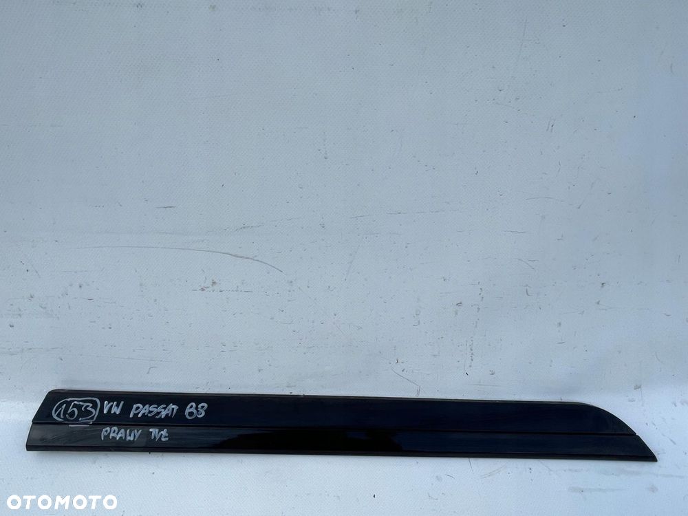 VW PASSAT B8 LISTWA NA TYLNE PRAWE DRZWI 3G0854950 - 1