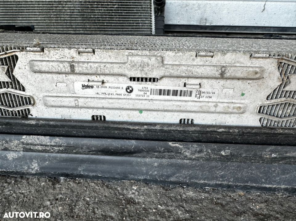 radiator radiatoare ac clima răcire intercooler bmw F30 f31 F20 F21 etc 120d 318d - 8