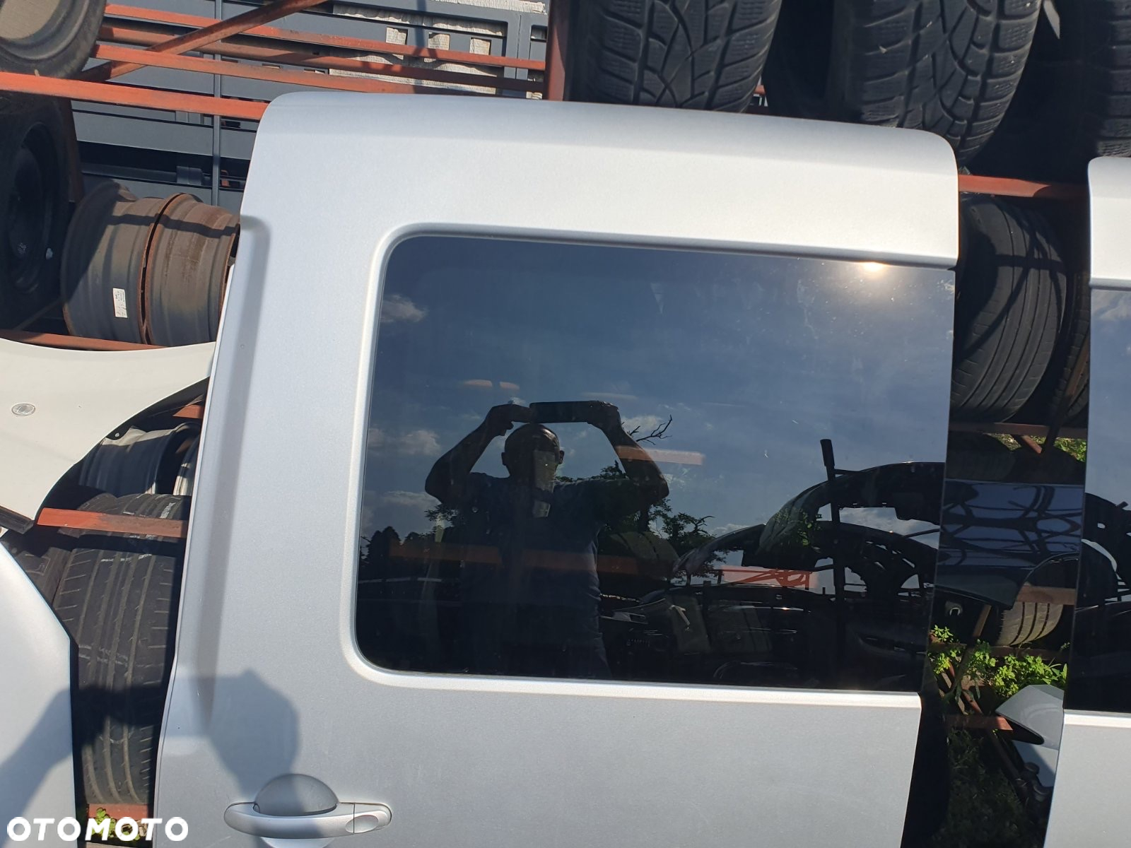 DRZWI PRZESUWNE PRAWE VW CADDY 2K 10-15 KOD LA7W - 9