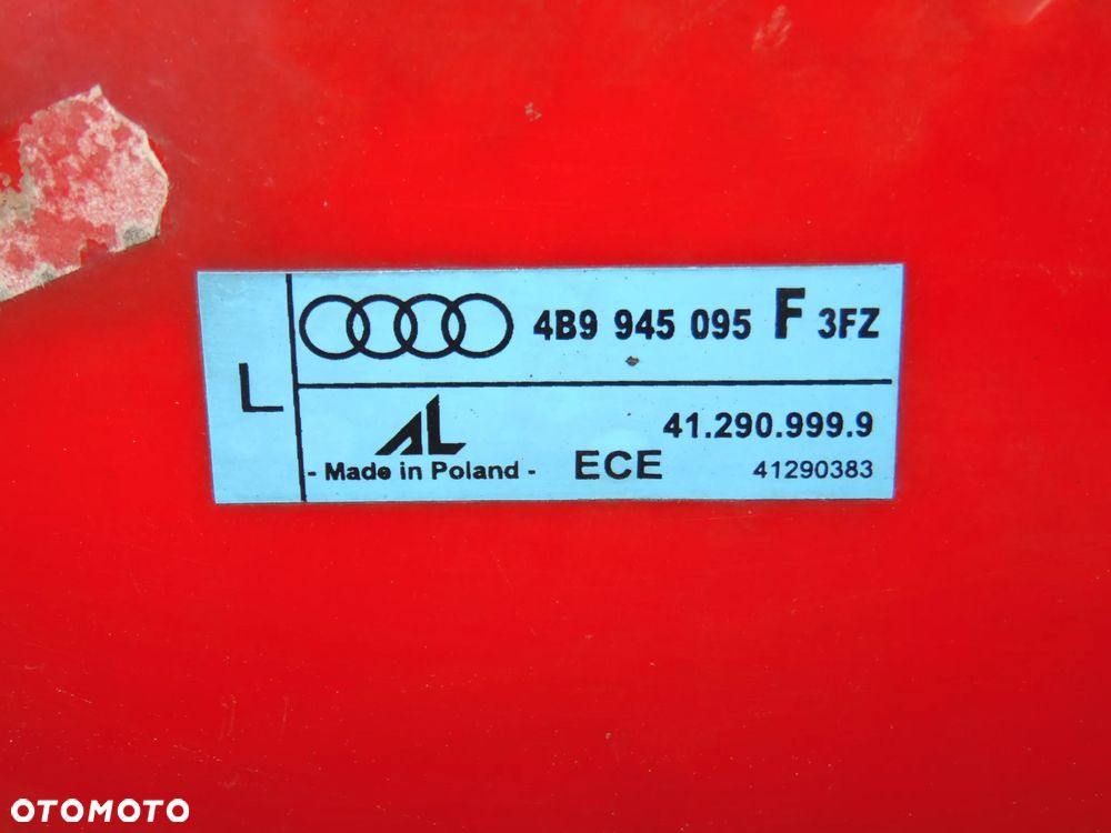 ORYGINAŁ lampa tylna tył lewa prawa Audi A6 C5 FL lift Avant kombi 01-05r EUROPA - 11