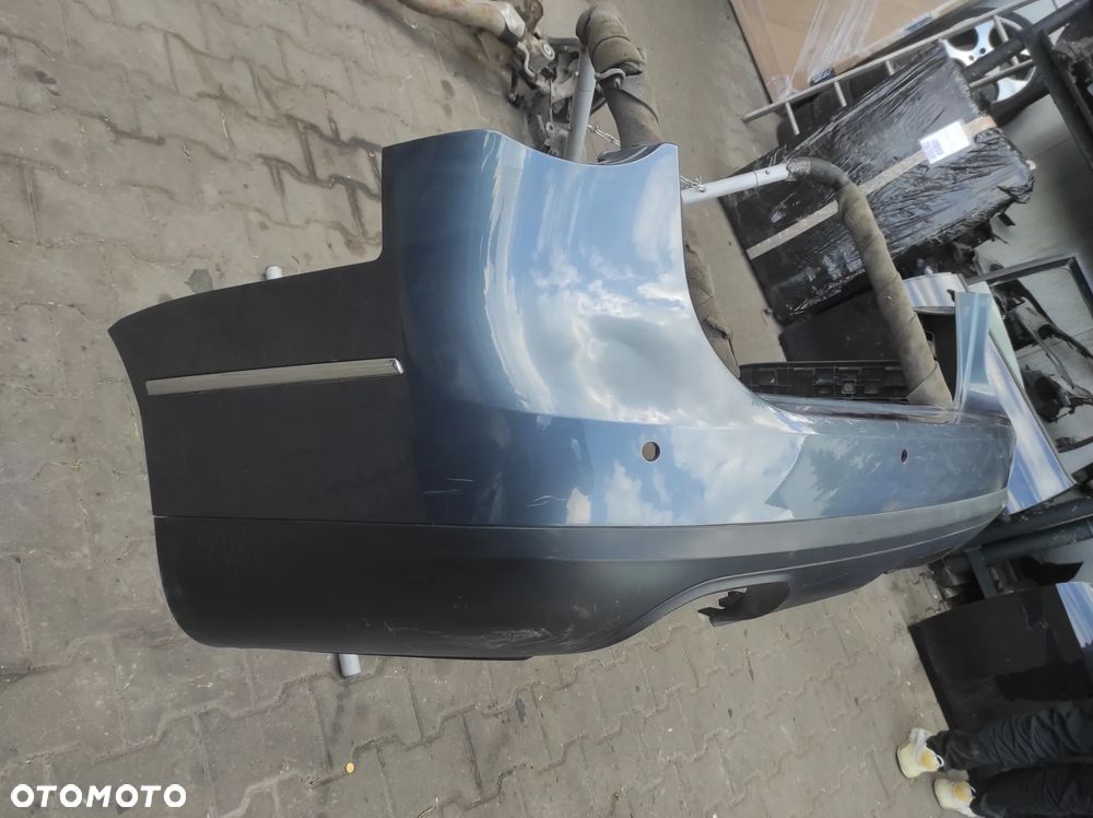 VW PASSAT B6 KOMBI ZDERZAK TYŁ TYLNY CHROM HAK HOLOWNICZY PDC CZUJNIKI PARKOWANIA LC5F  SZARY WYSYŁKA !!!!! - 5